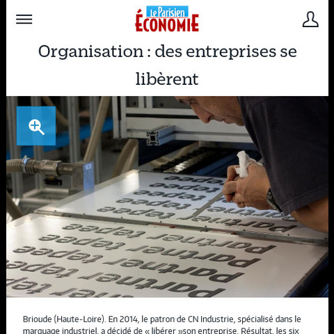 Portrait de CN industrie par Le Parisien