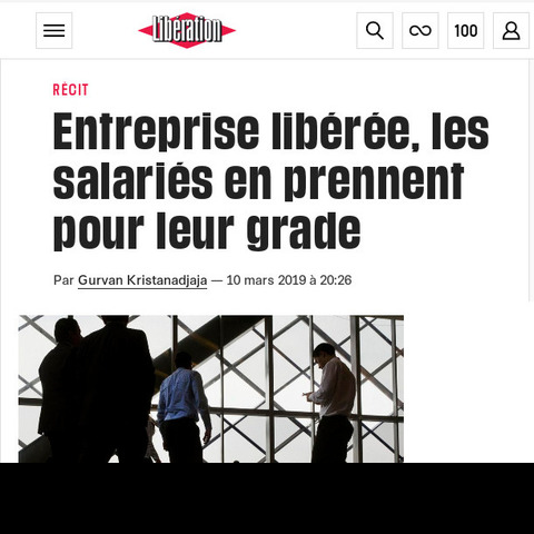 Entreprise libérée, les salariés en prennent pour leur grade