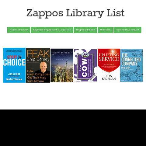 La bibliothèque de Zappos